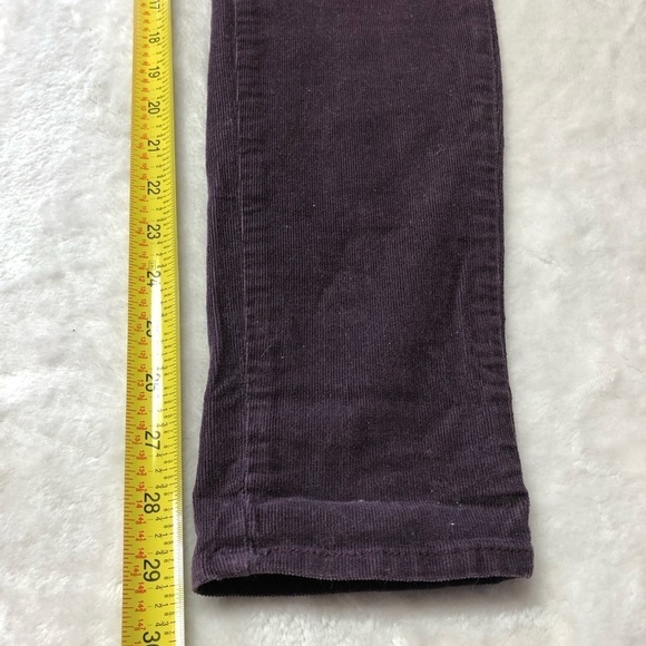 Levi's Plum Corduroy Skinny Pants 27 - Picture 7 of 7